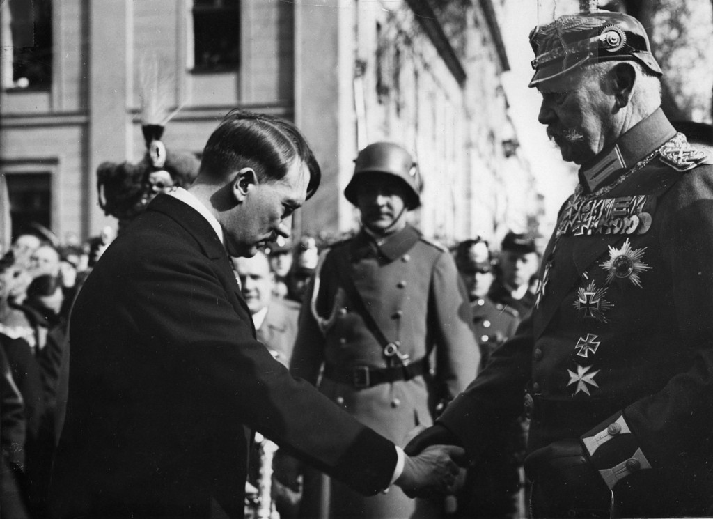 Hitler and Hindenburg